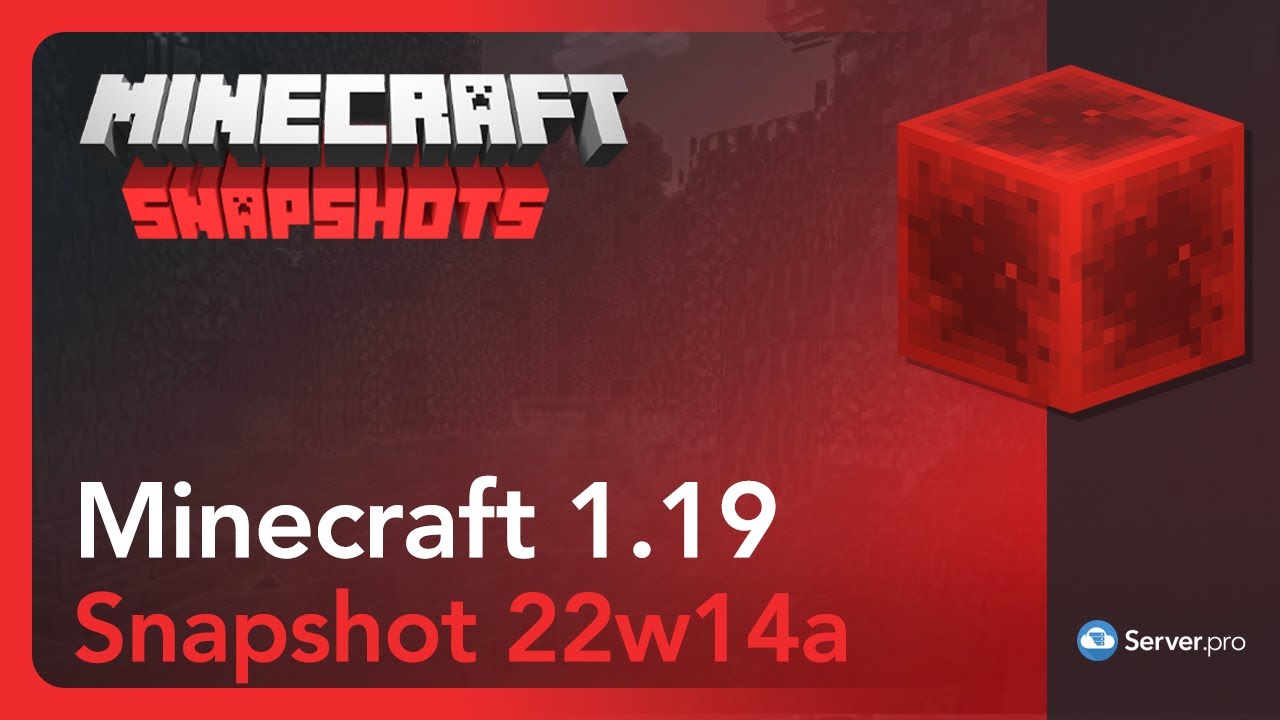 Minecraft 1.19 Snapshot 21W14A | Mangrove Biome + NEW Item + Bug Fixes - Server.pro