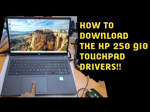 hp 250 g10 touchpad not working hp drivers