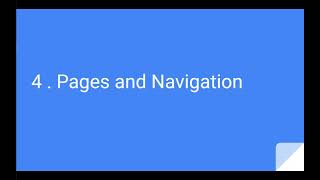 4. Pages and Navigation |  Ionic fast forward course.