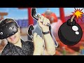 ЗАКИДАЛИ БОМБАМИ В ВИРТУАЛЬНОЙ РЕАЛЬНОСТИ | Loco Dojo VR | Htc Vive