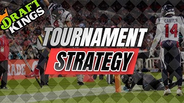 Building DFS Lineups Based on Contests | Draftkings Tournament Strategy