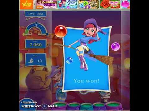 Bubble Witch 2 -- Level 2201 - NO BOOSTERS 