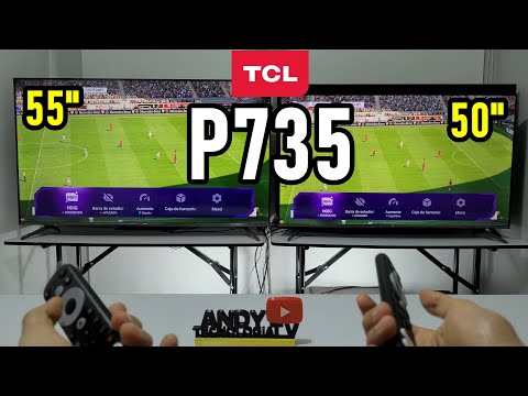 TCL P735: 55-inch vs 50-inch / What are the differences? Smart TV
