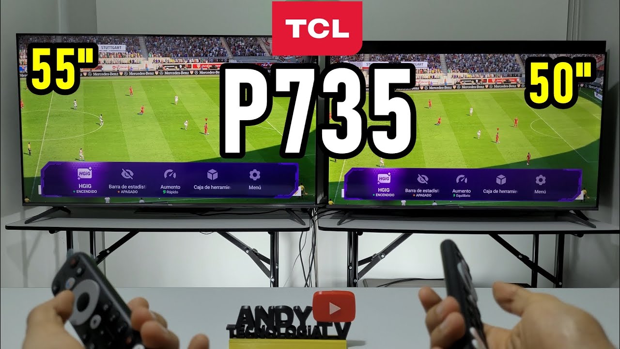 TCL P735: 55-inch vs 50-inch / What are the differences? Smart TV