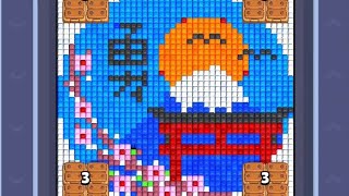 Pixel Flow Level 358. Walkthrough Gameplay  Details