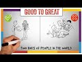 Good To Great Summary &amp; Review (Jim Collins) - ANIMATED