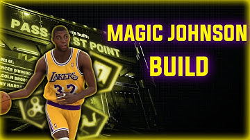 2K21 PASS FIRST POINT! *MAGIC JOHNSON BUILD*