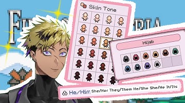 VANTA is amazed by the wide range of character creation in Fields of Mistria