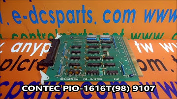 CONTEC - PLC DCS IPC USED mechanical工業廠房電子自動化控制