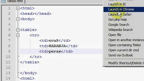 xHTML & CSS 11 - Creando tablas.