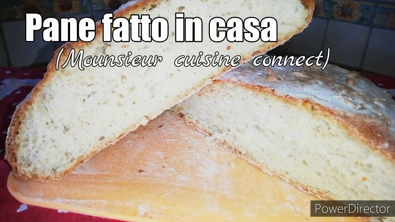 Pane fatto in casa con monsieur cuisine e tecnica delle pieghe
