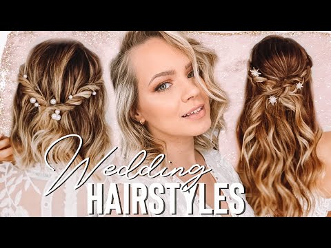 Wedding Hairstyles you can do BY YOURSELF!! - Kayley Melissa