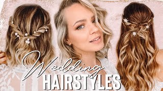 Wedding Hairstyles you can do BY YOURSELF!!  Kayley Melissa