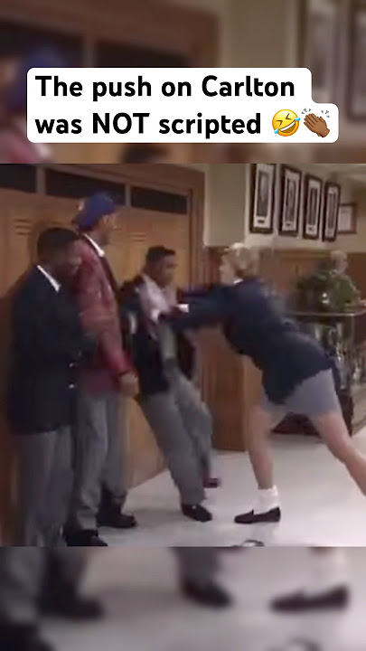 Carlton Didn’t Known It Was Coming 😅 #shorts #freshprinceofbelair #willsmith