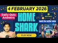 Biz Quiz 4 February 2026 | Shark Tank India Season 5 Live Play along Answers | Biz Quiz Answer Today