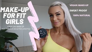 GYM MAKE UP / EVERY DAY LOOK / FITCOVER REVIEW