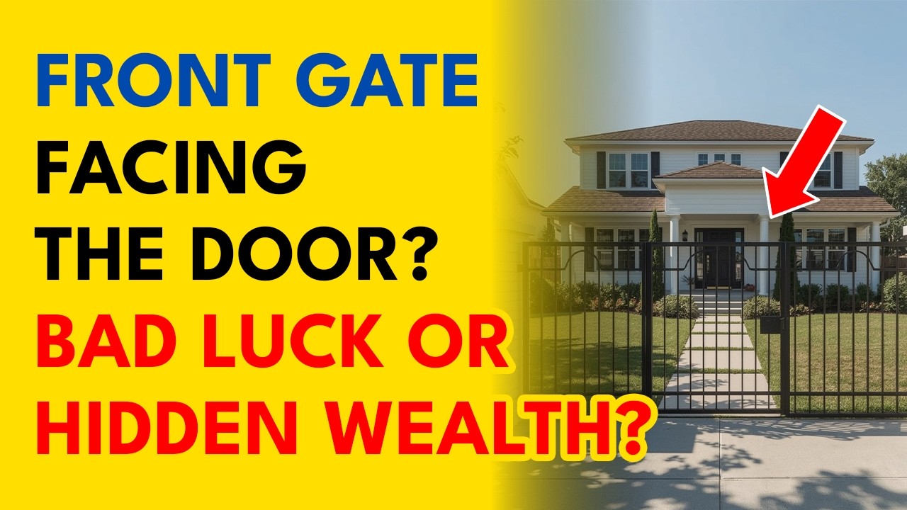 Ворота напротив главного входа: проклятие бедности или путь к богатству? Обратите пристальное вни...