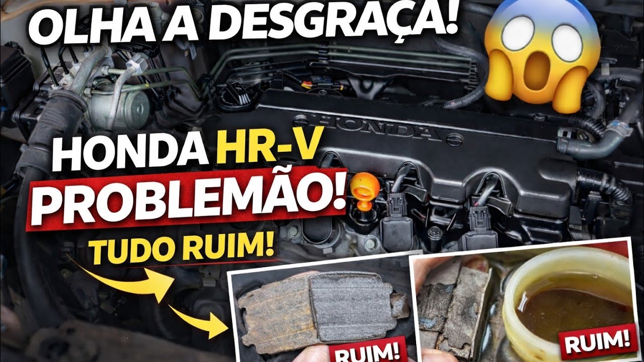 Honda HRV Revisão de 110Mil Km, Freio Eletrônico , Entrada de Ar Falsa, Suspensão e Mais