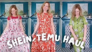 Shein / Temu Spring Clothing Haul 🌸👗