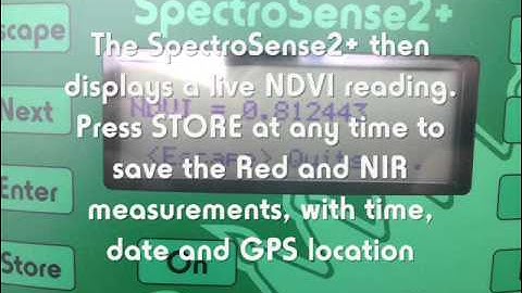 NDVI Measuring System from Skye Instruments Ltd