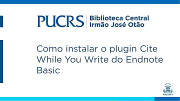 Como usar o Cite While You Write?