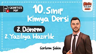 10Sınıf - Kimya - 2Dönem - 2Yazılıya Hazırlık - Karışımlar - Asitler Ve Bazlar - Görkem Şahin