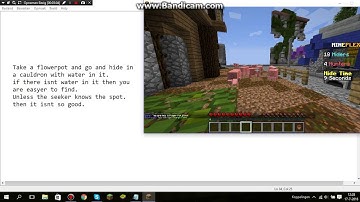 Best hiding spots at hide and seek MinePlex #1