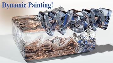 Tutorial: Easy 3D Logo Animation with Dynamic Paint in Blender