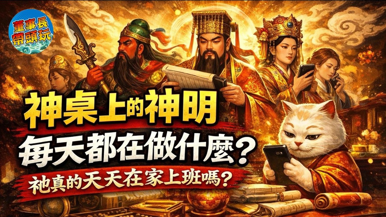 【2026世紀揭密】神桌上的神明每天都在做什麼？祂真的天天在家上班嗎？