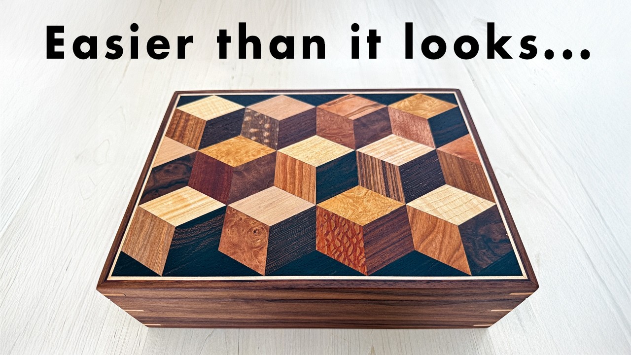 Transform Wood Into 3D Patterns for a Teabox