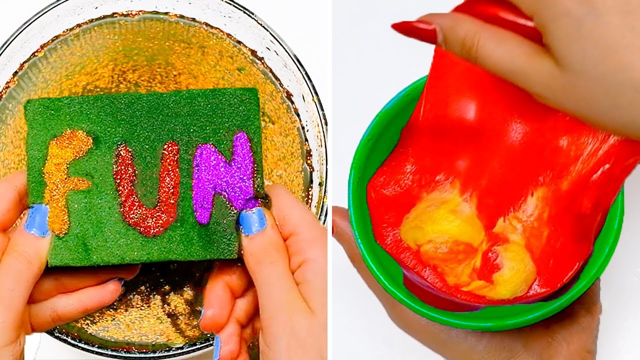 Satisfying Slime ASMR For Sleep! Relaxing Slime Videos 2653