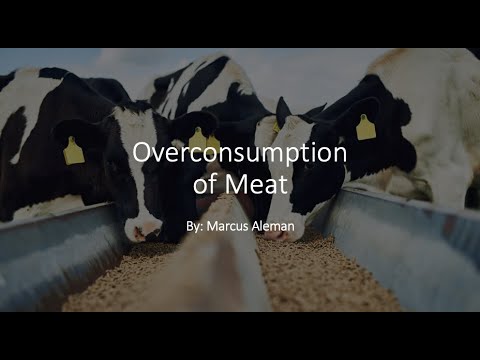 Meat Overconsumption PSA Overconsumption of Meat - YouTube