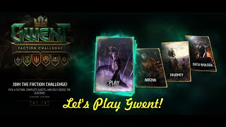 Gwent Card Game - Faction Challenge, Using The Syndicate With Hidden Cache