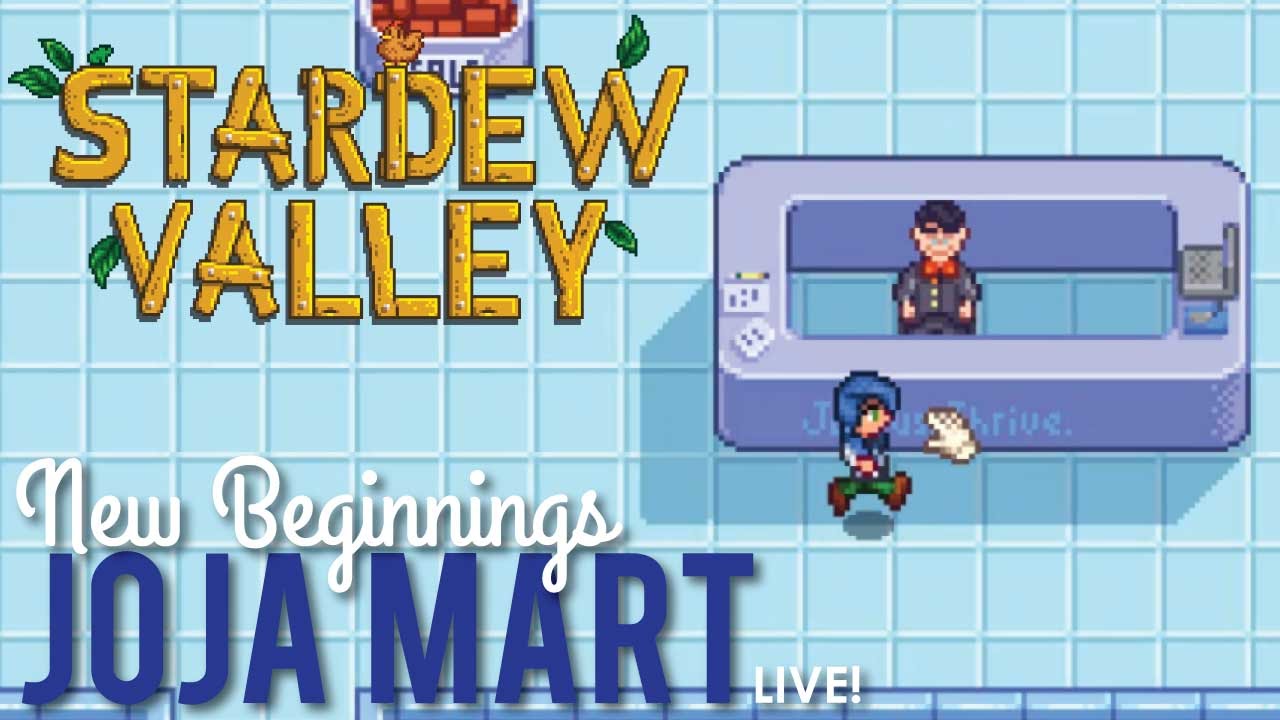 Buying A Jojamart Membership In Stardew Valley Live Youtube