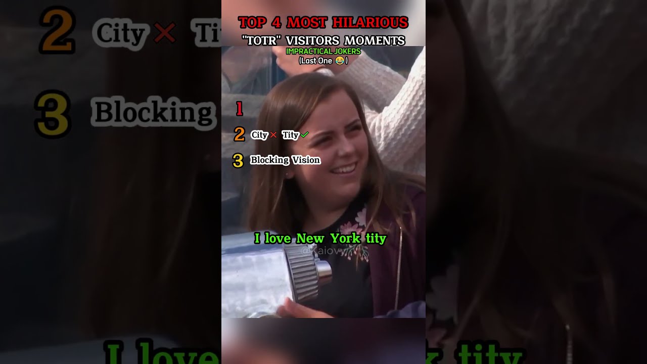 Top 4 Most Hilarious Visitors Moments Impractical Jokers 