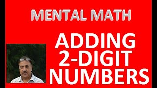 Adding two 2-digit numbers - Mental Math | fast Maths | Speed Maths