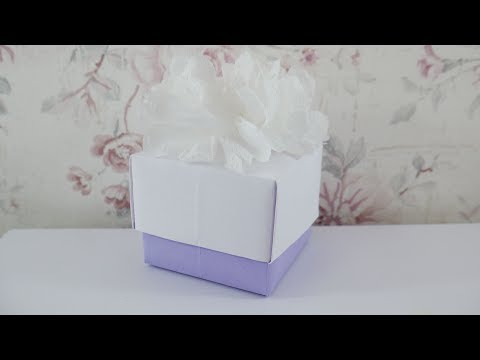 Коробочка Без Клея из Бумаги за 5 минут!Подарочная коробочка своими руками! DIY Gift Box