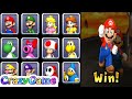 Mario Party 9 All Characters Win Animation