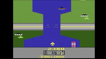 River Raid - Atari 2600 gameplay
