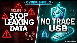 The Ghost Drive: How to Browse the Web 100% Anonymously (Tails OS & Tor Guide) #safety #darkweb