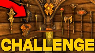 The HARDEST Skyrim Challenge EVER!! All Daedric Artifacts