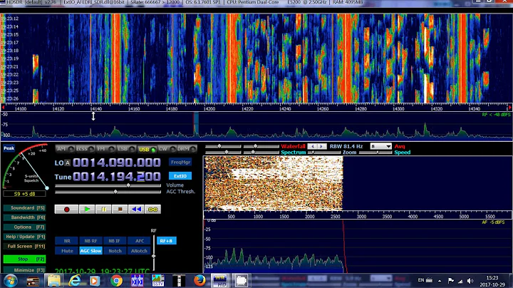 CQ WorldWide SSB DX Contest 20 meters amateur band 1920 UT Shortwave radio