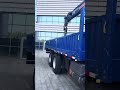 HOWO NX equipped with Dongyang 10-ton truck-mounted crane is ready for delivery! 6×4 heavy drive,