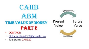 TIME VALUE OF MONEY PART 2|| CHAPTER 12|| MODULE B || ABM
