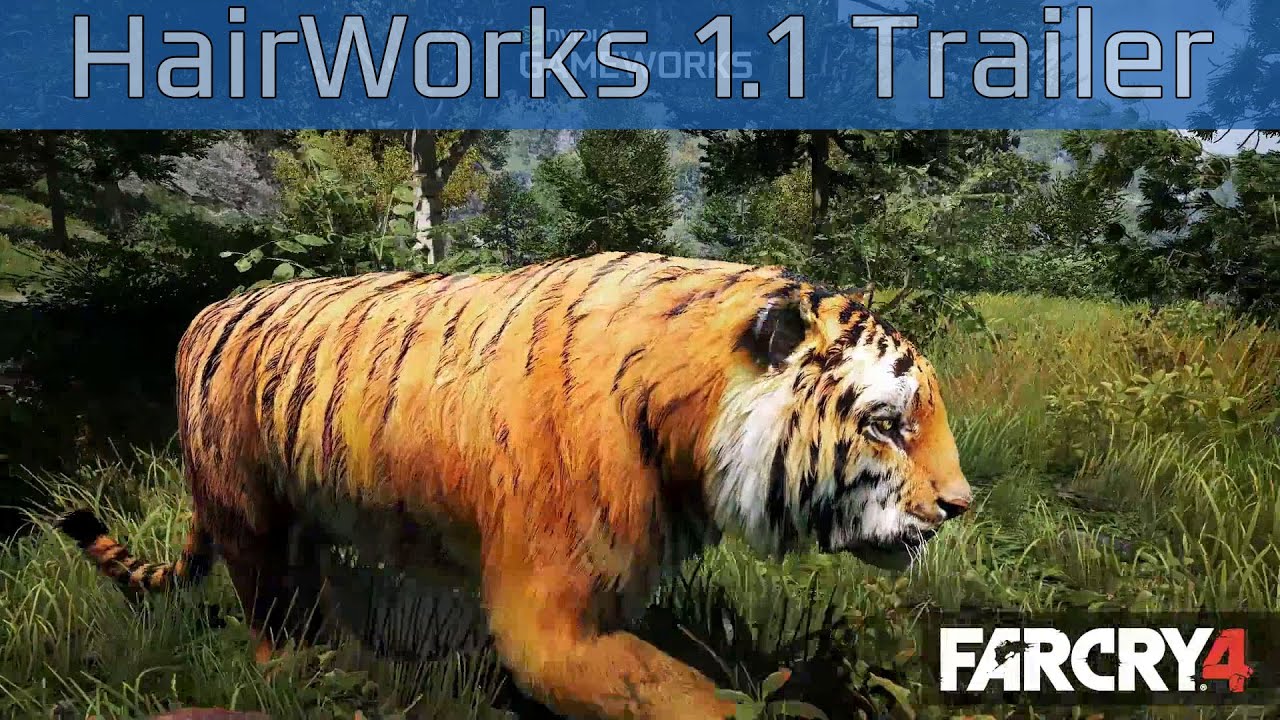 NVIDIA - HairWorks v1.1 Trailer [HD 1080P] - YouTube