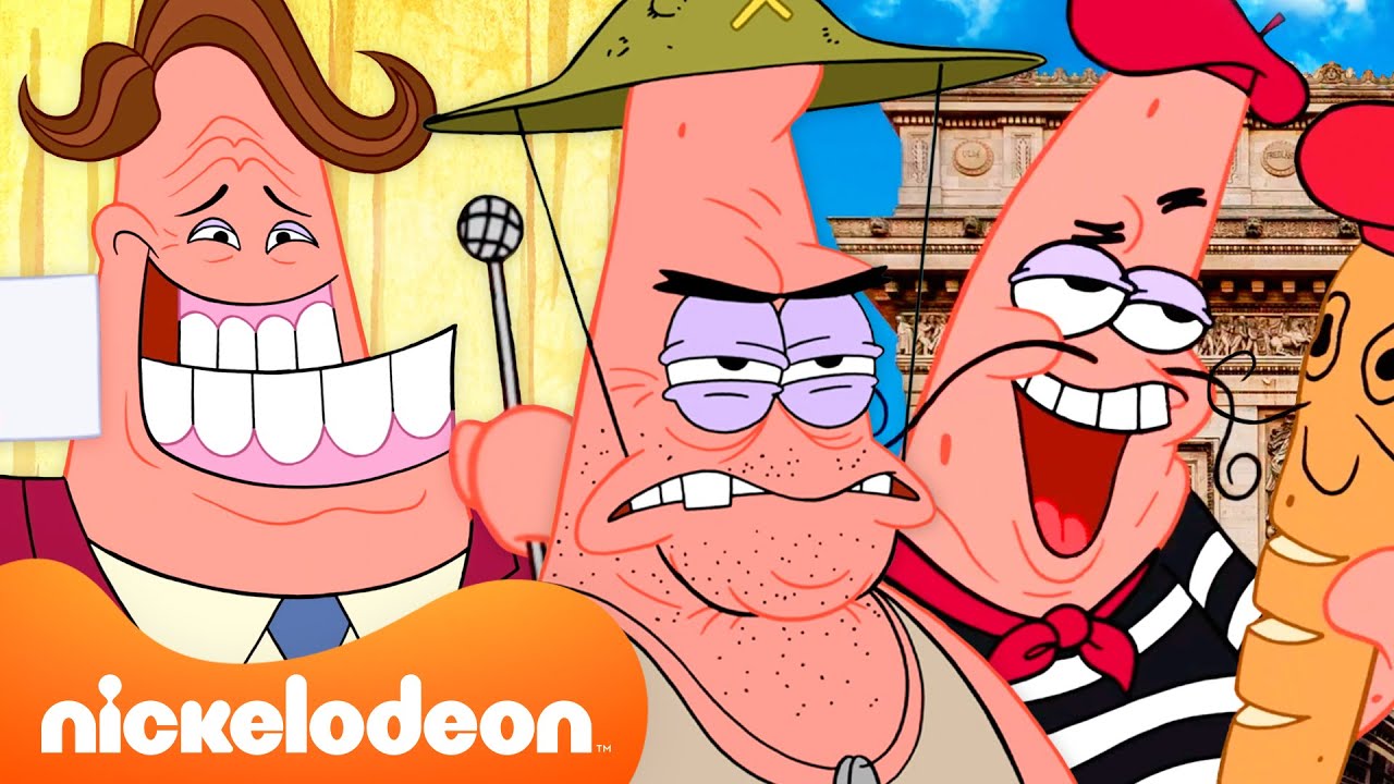 O Show do Patrick | Todos os Patricks em “O Show do Patrick”! ⭐️ 60 minutos | Nickelodeon