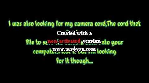 Recent Activities / AVS Video Editor 4 Test