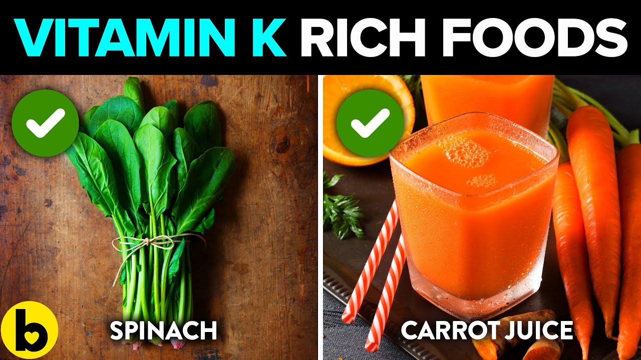 16 Best Foods with Vitamin K you Need to Eat