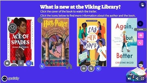 Creating an Interactive Virtual Library Using Genially and Teachingbooks.net