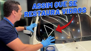 RESTAURANDO VIDROS COMO PROFISSIONAL!!